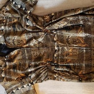 Beautiful shiny multicolor jacket